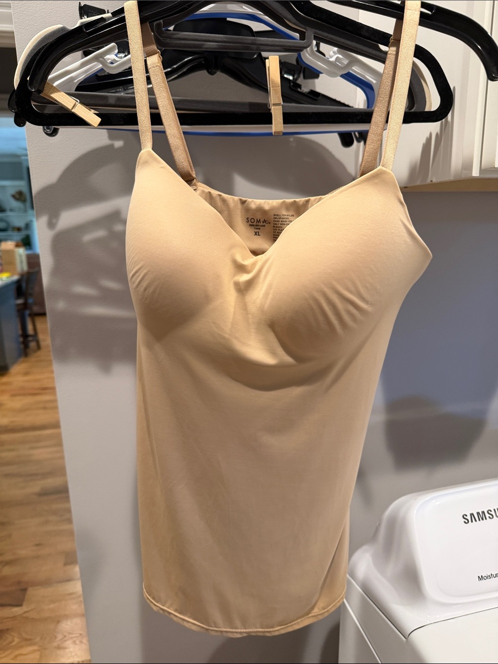 Soma Nude/Beige Shaping Embliss Luxe Tank with Built-In Support